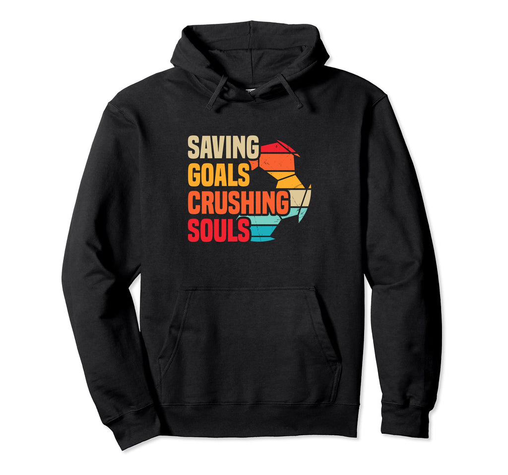 Soccer Goalie Cleat Soccer Net Soccer Team Hoodie - Unique Graphic Unisex