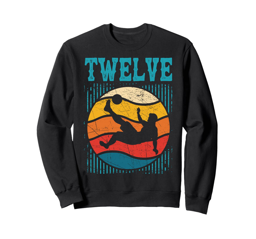 12Th Birthday Soccer 12 Years Old Sweatshirt - Casual Everyday Wear Unisex