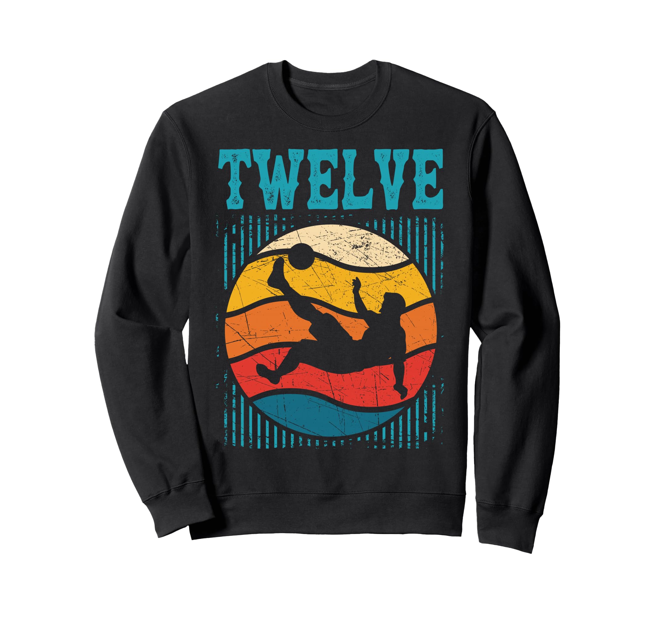 12Th Birthday Soccer 12 Years Old Sweatshirt - Casual Everyday Wear Unisex