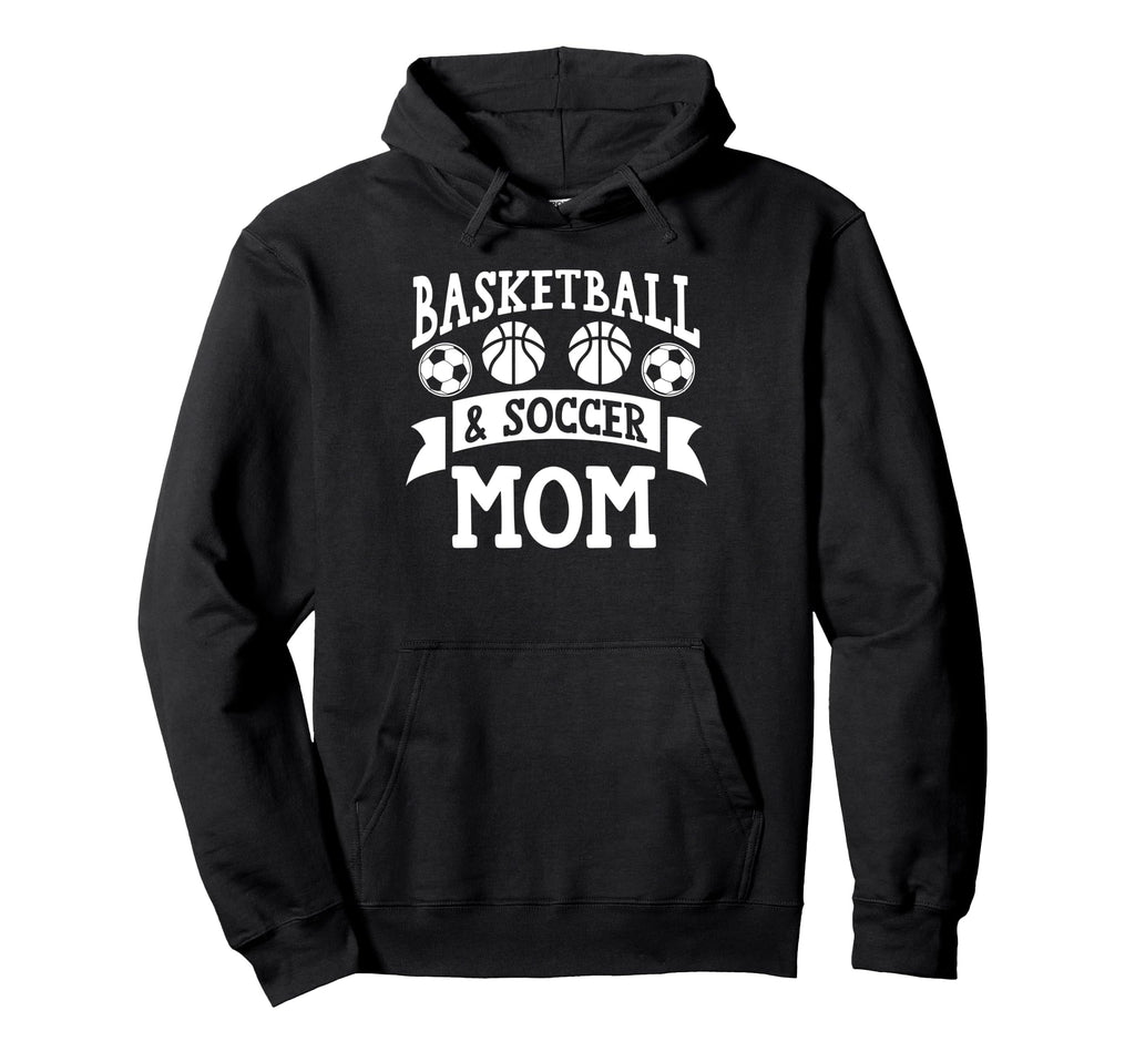 Basketball Soccer Mom Basketball Hoodie - Aesthetic Graphic for Adults