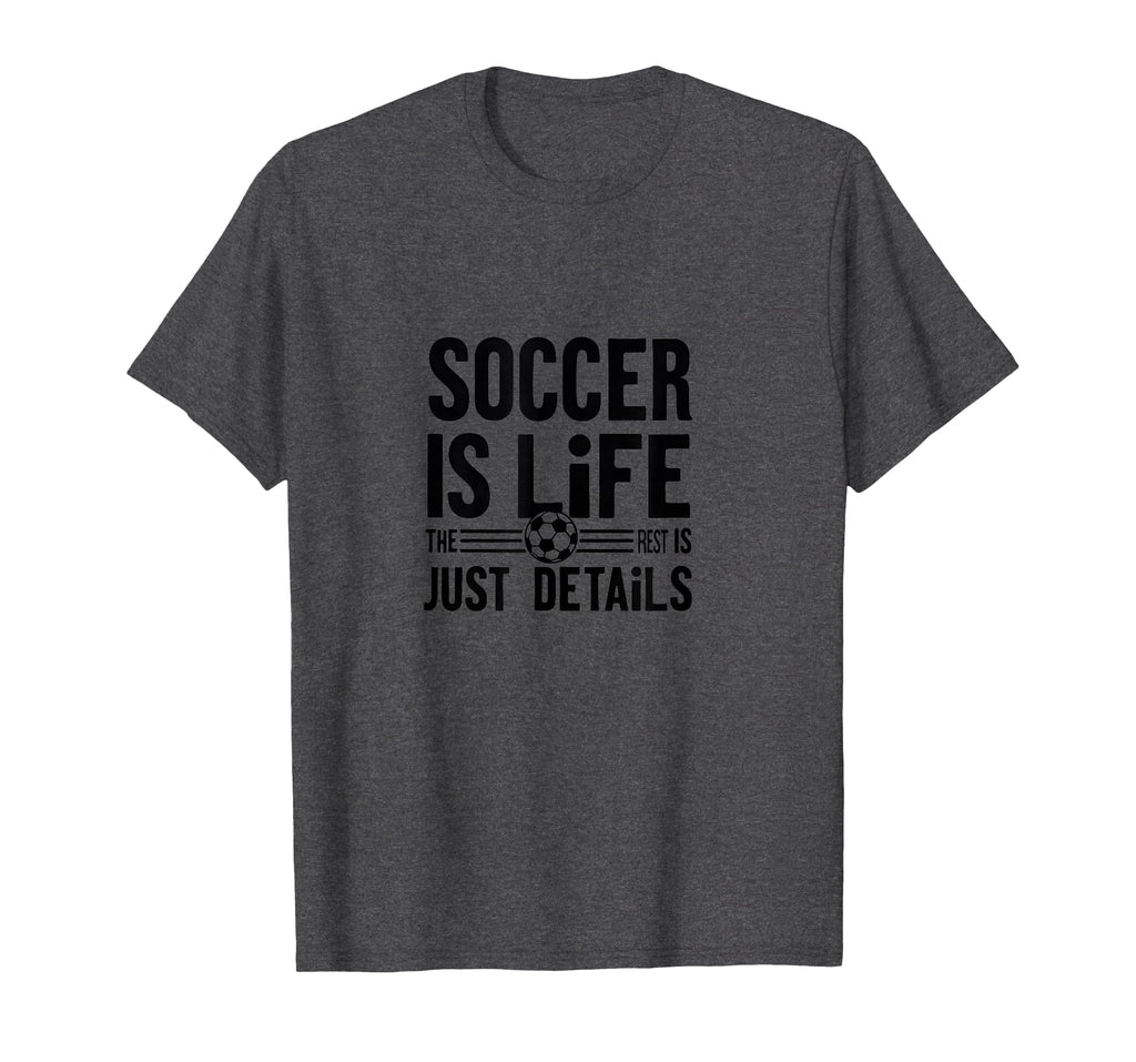 Soccer Is Life Soccer Dads Sporty T-Shirt - Trendy Graphic Men Women