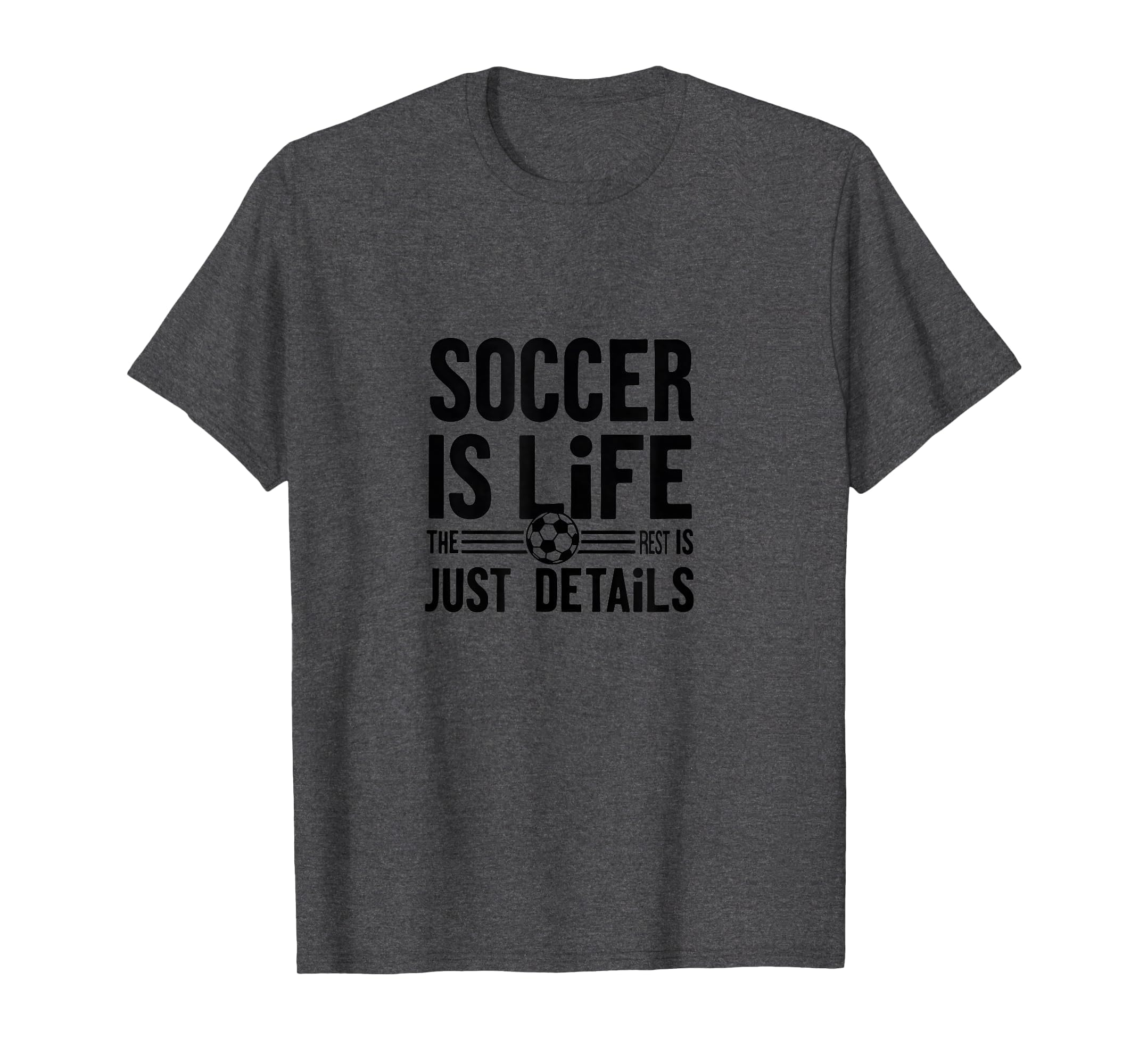 Soccer Is Life Soccer Dads Sporty T-Shirt - Trendy Graphic Men Women