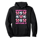 Birthday Lets Kick It Soccer Mom Hoodie - Novelty Apparel Men Women