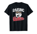 Raising Ballers Soccer Volleyball Mom T-Shirt - Graphic Print for Adults