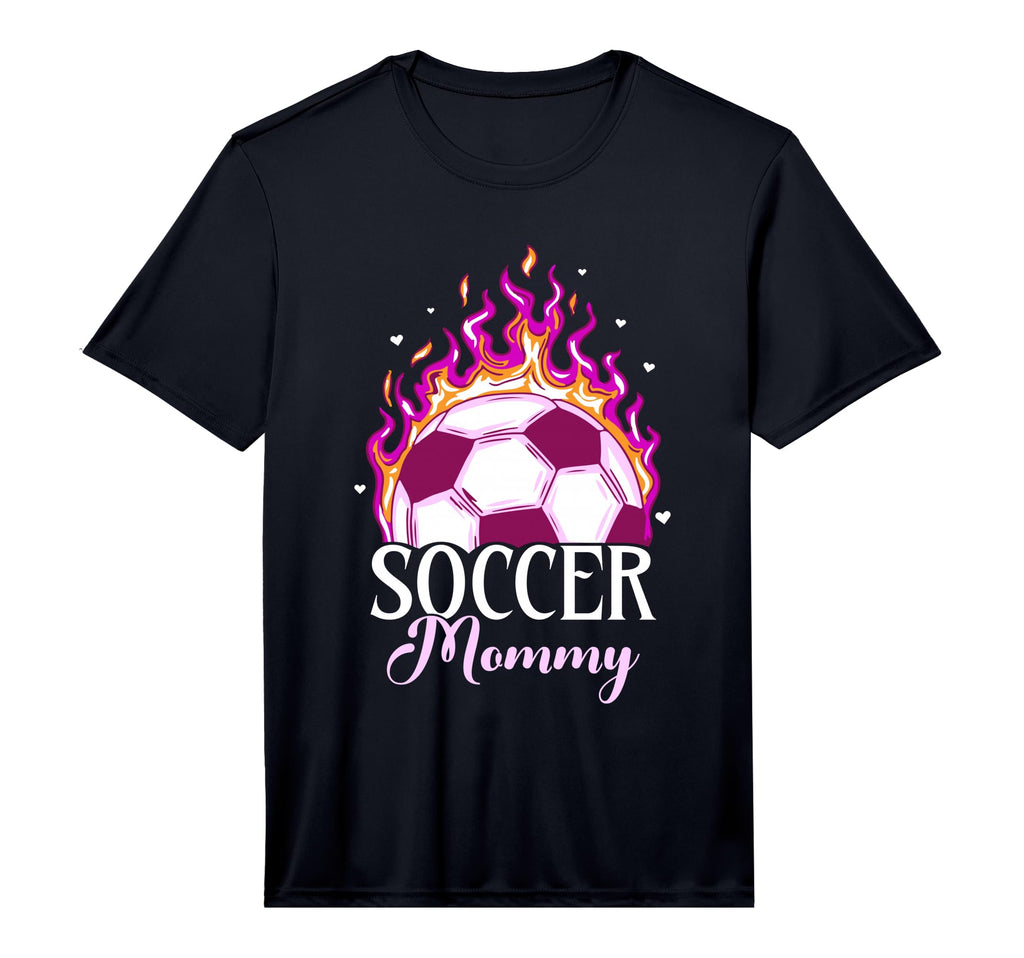 Mens Soccer Mommy Womens Soccer T-Shirt - Fun Novelty Design Men Women