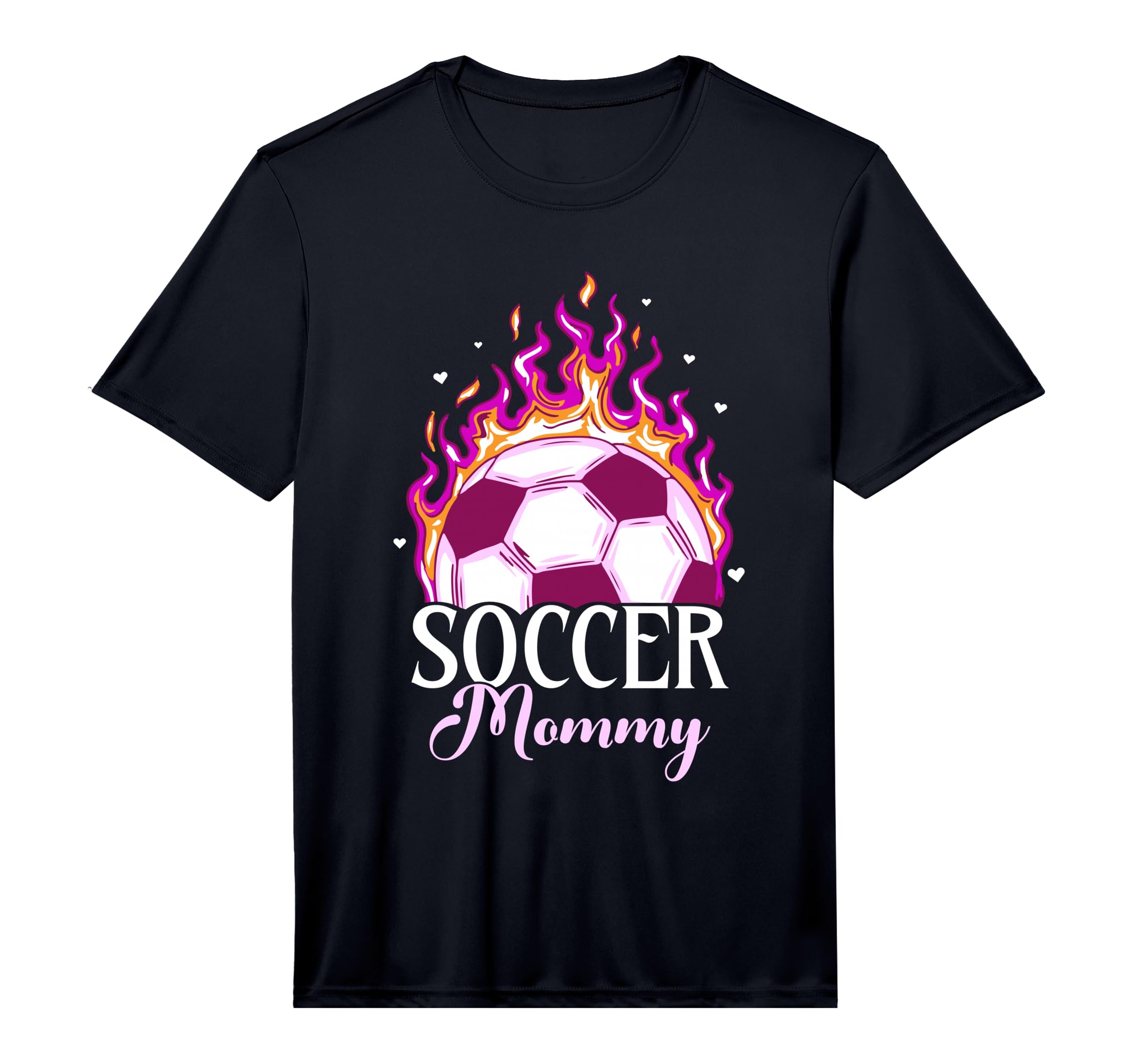 Mens Soccer Mommy Womens Soccer T-Shirt - Fun Novelty Design Men Women