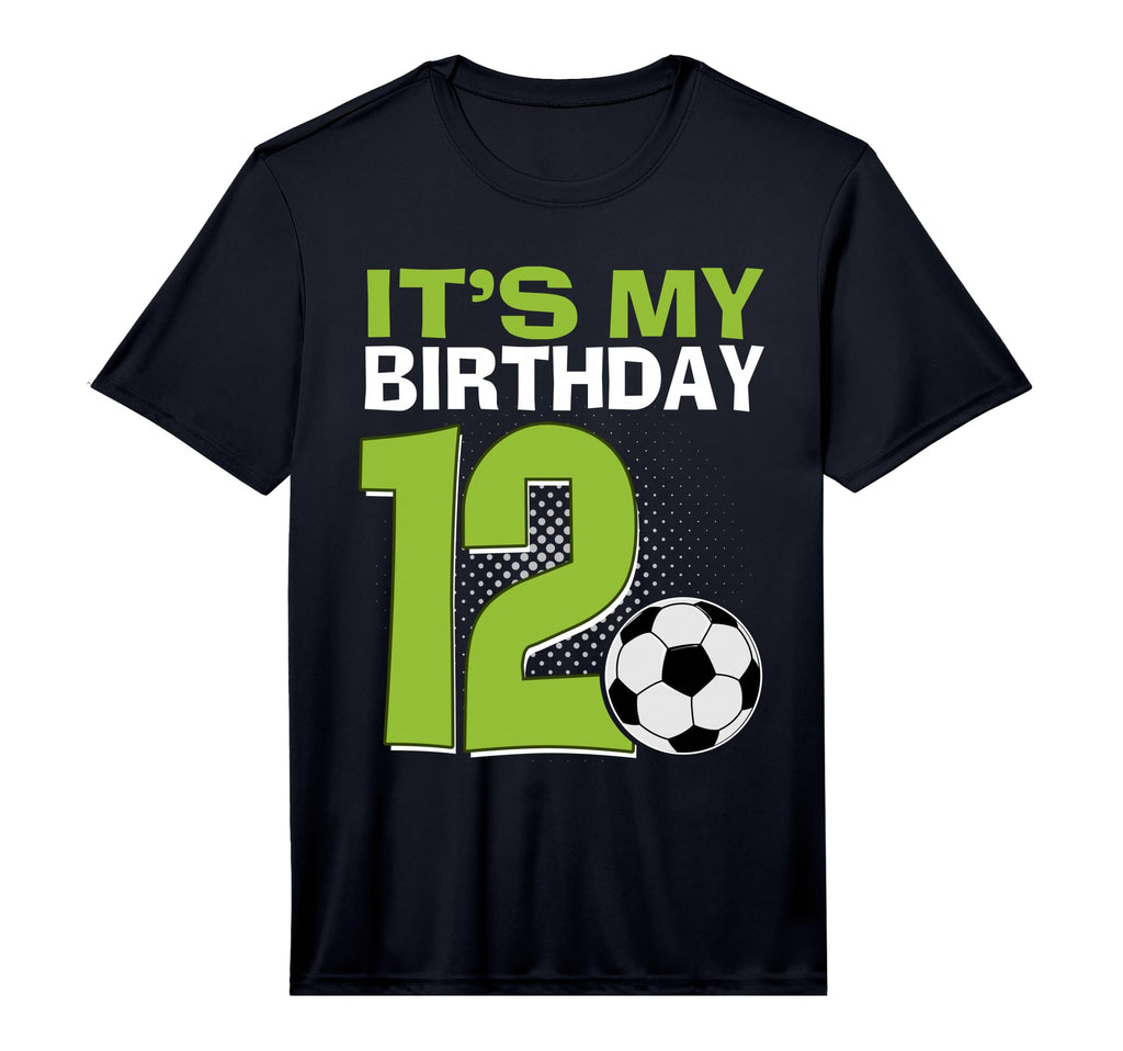 Its My 12Th Birthday Soccer Football 12 T-Shirt - Graphic Print for Adults
