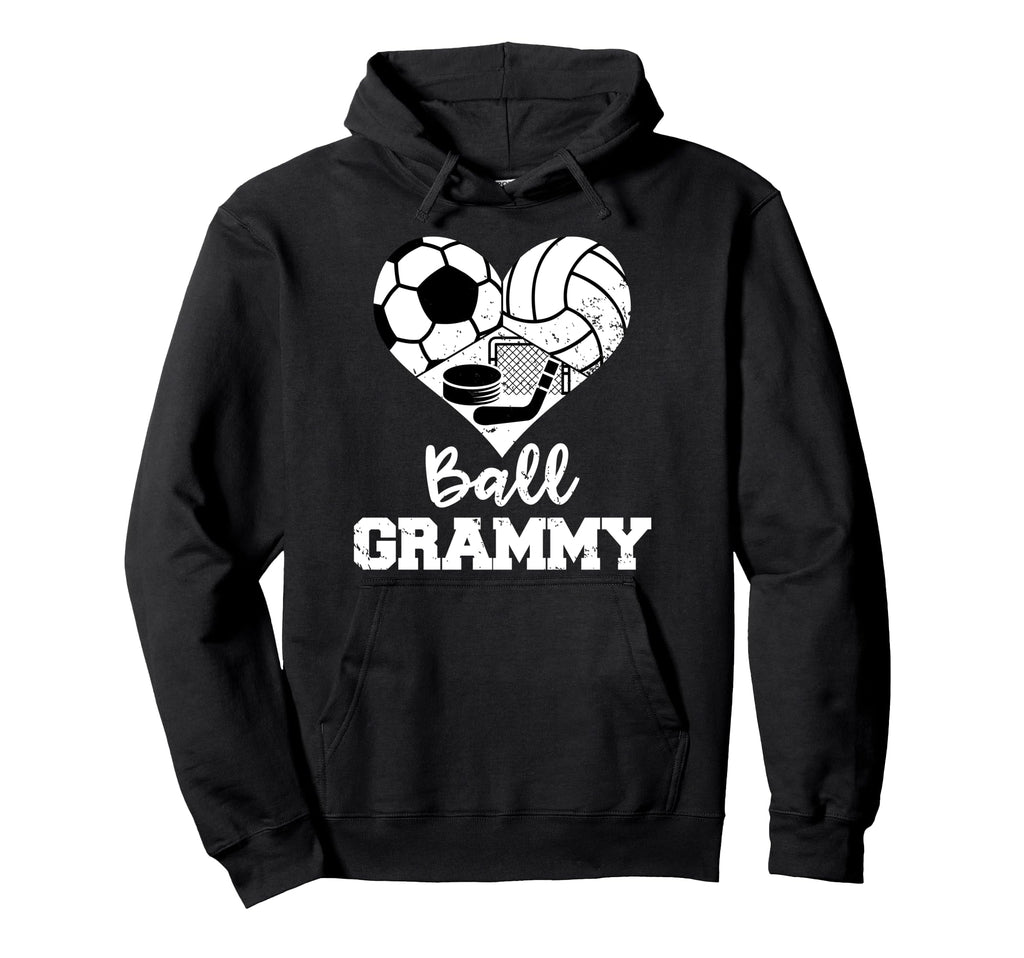 Ball Grammy Funny Soccer Volleyball Hoodie - Fun Novelty Design for Adults