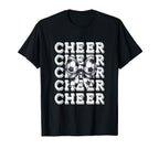 Coquette Cheer Cheerleader Matching Family T-Shirt - Unique Graphic Unisex