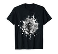 Chow Chow Dog Playing Soccer Team T-Shirt - Casual Everyday Wear Unisex