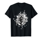 Chow Chow Dog Playing Soccer Team T-Shirt - Casual Everyday Wear Unisex