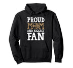 Proud Mom And Biggest Fan Softball Hoodie - Casual Everyday Wear Men Women