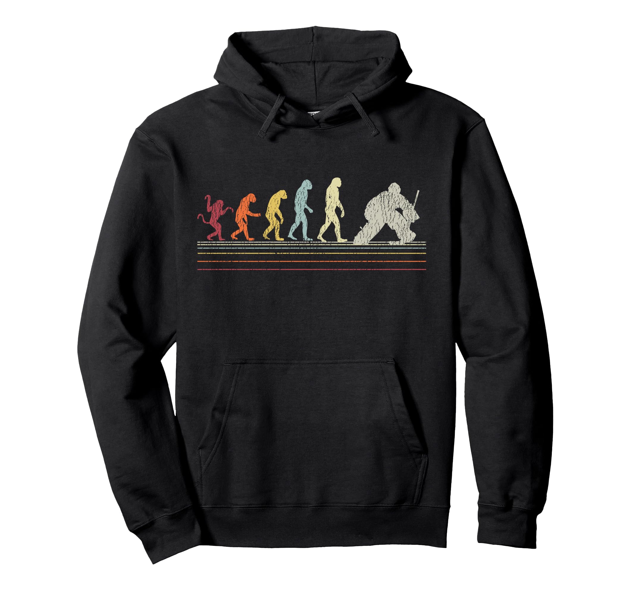 Ice Hockey Goalie Goalkeeper Hoodie - Casual Everyday Wear Men Women