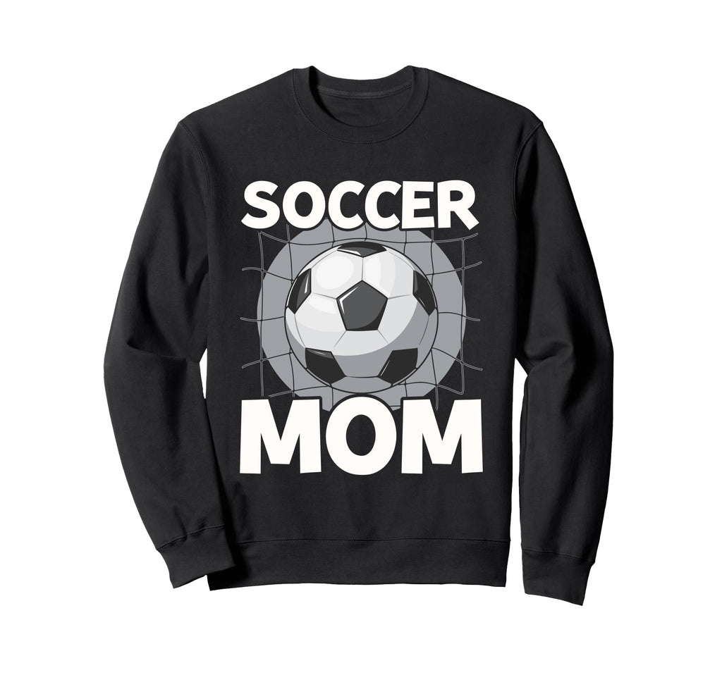 Soccer Mom Mommy Sweatshirt - Trendy Graphic Men Women