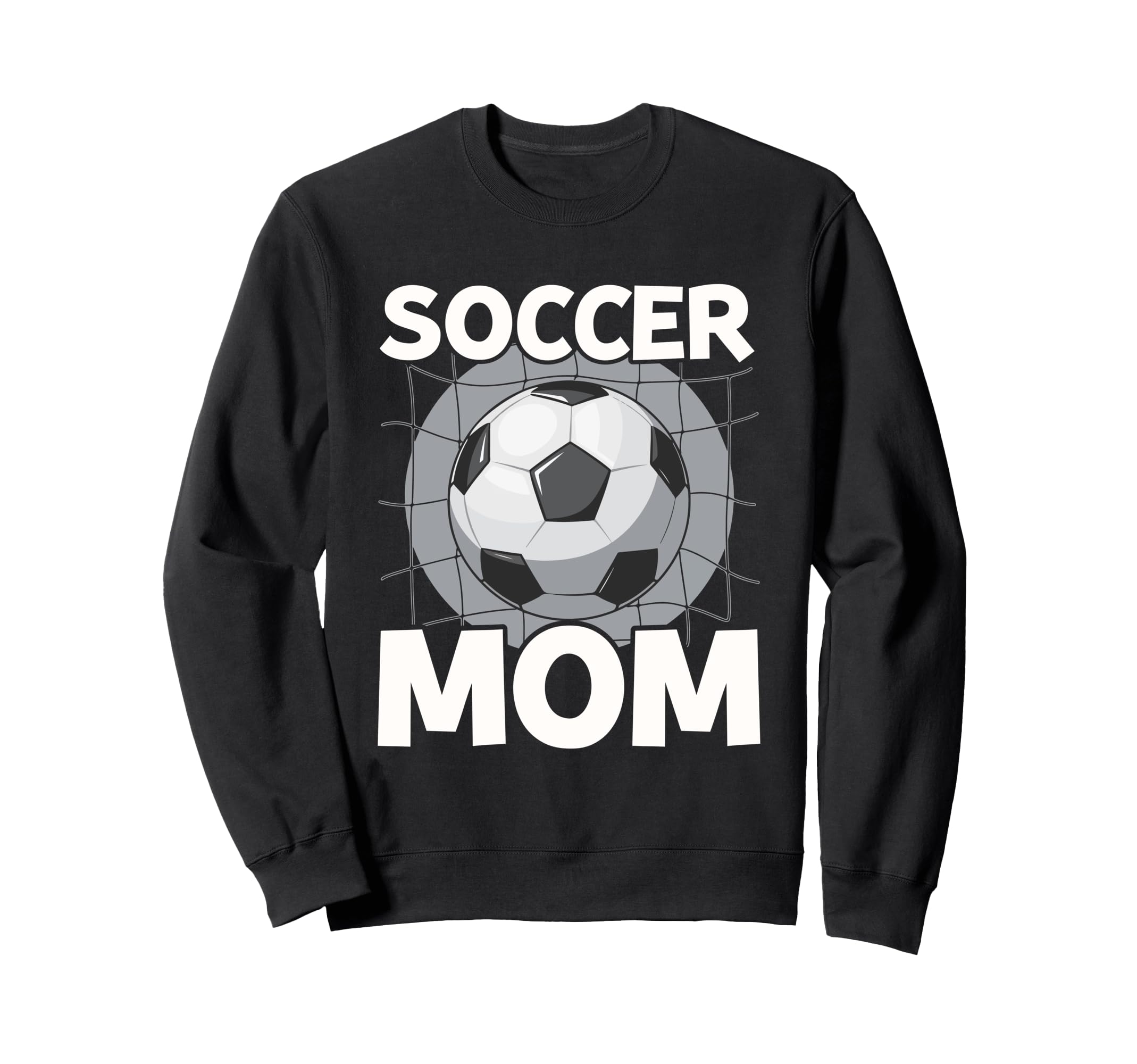 Soccer Mom Mommy Sweatshirt - Trendy Graphic Men Women