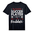 Mens My Favorite Soccer Player Calls Me T-Shirt - Graphic Print Men Women