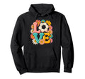 Groovy Love Soccer Goalie Player Fan Hoodie - Novelty Apparel Men Women