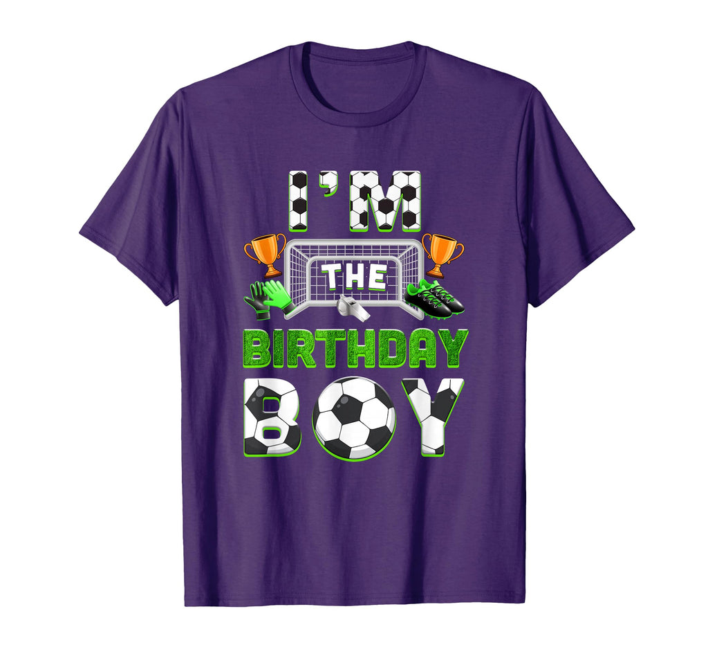 Im Birthday Soccer Family Matching T-Shirt - Aesthetic Graphic Unisex