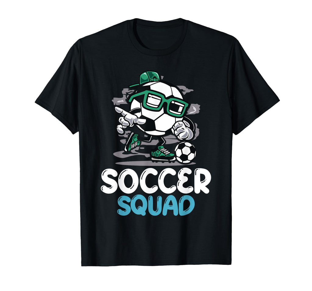 Soccer Squad Funny Football Player T-Shirt - Minimalist Print Unisex