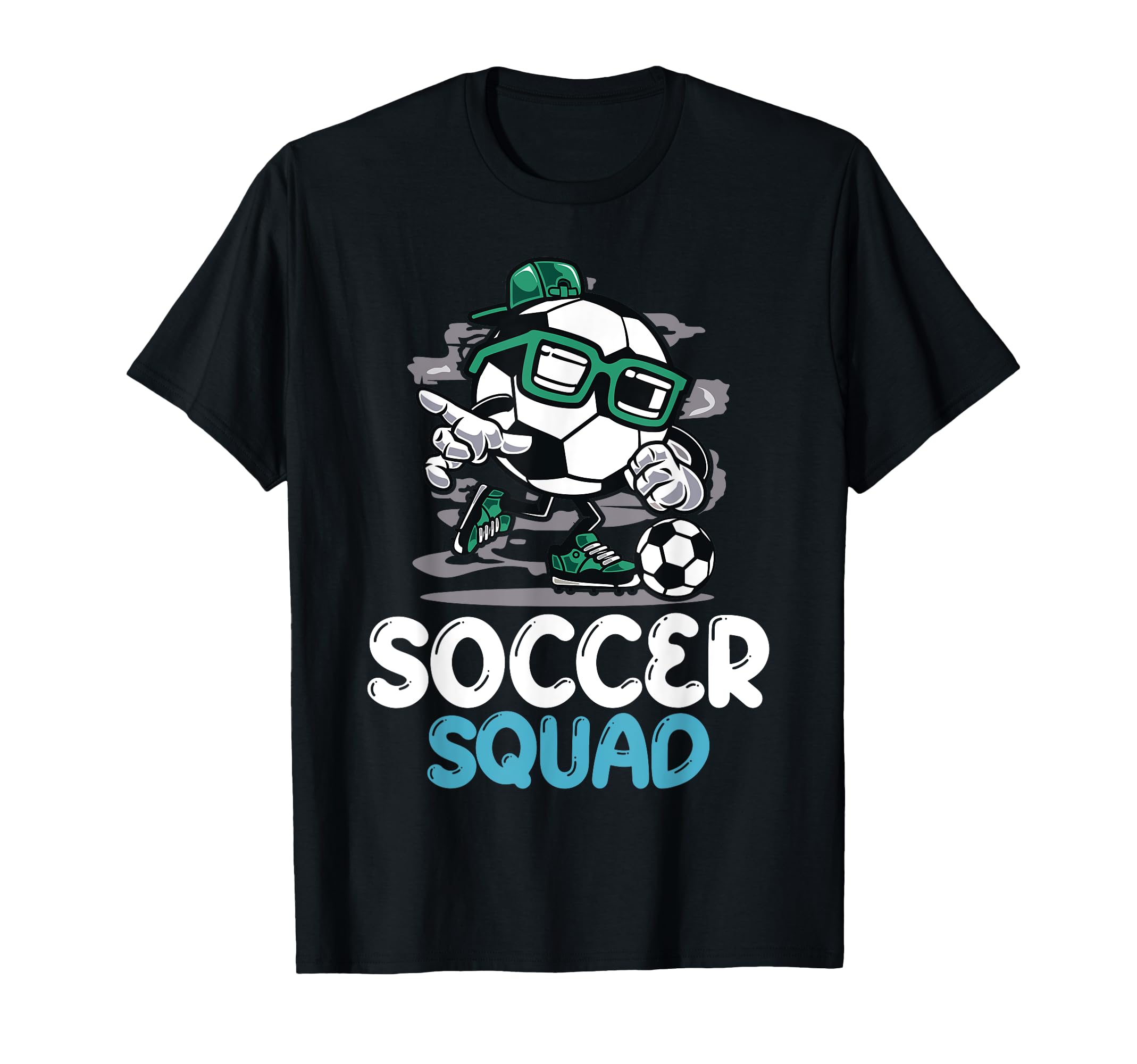 Soccer Squad Funny Football Player T-Shirt - Minimalist Print Unisex