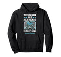 Proud Hockey Goalie Mama Ice Hockey Hoodie - Trendy Graphic Men Women