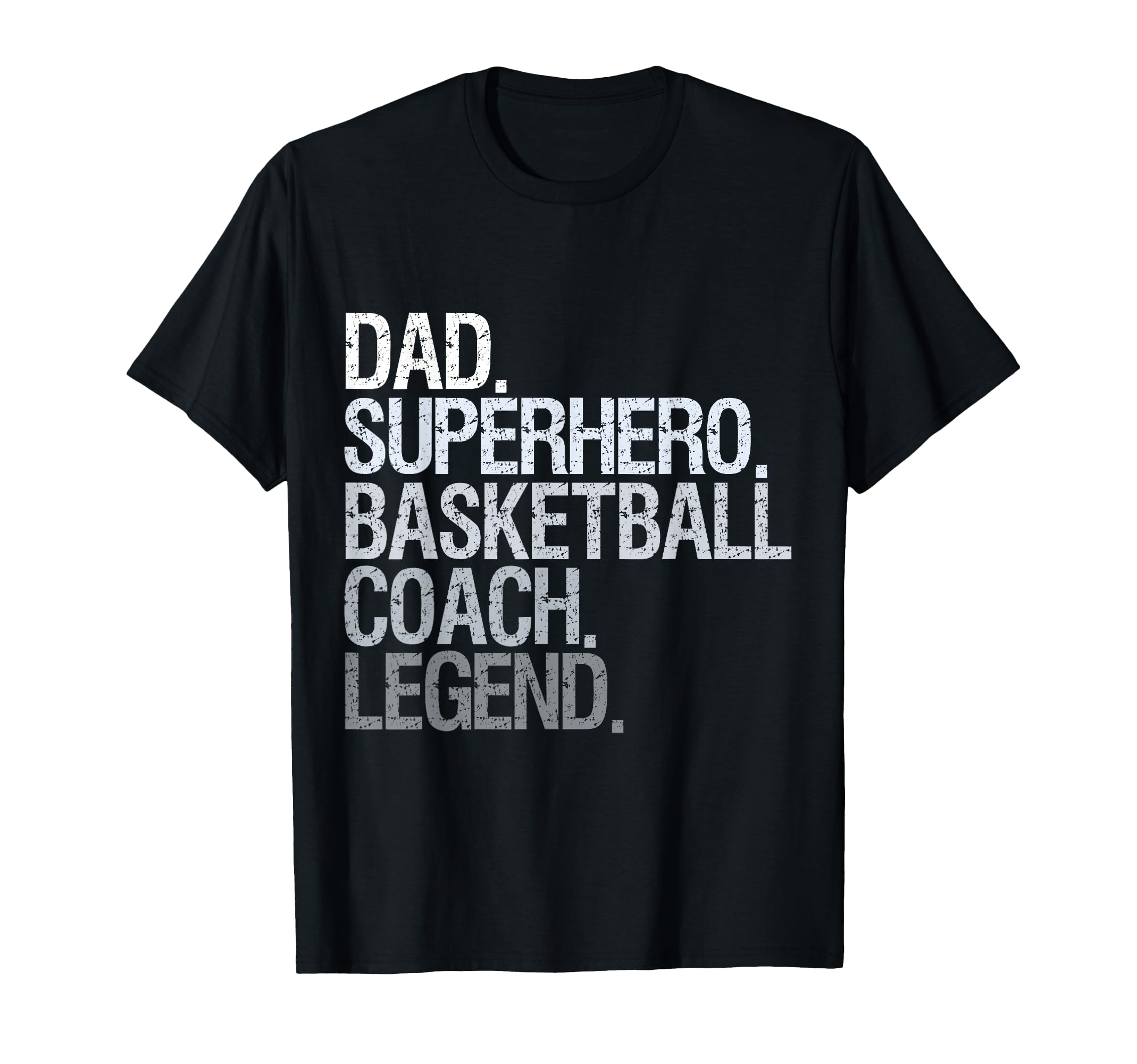 Dad Superhero Basketball Coach Legend Hoodie - Novelty Apparel Men Women