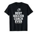 Best Soccer Coach Ever T-Shirt - Graphic Print for Adults