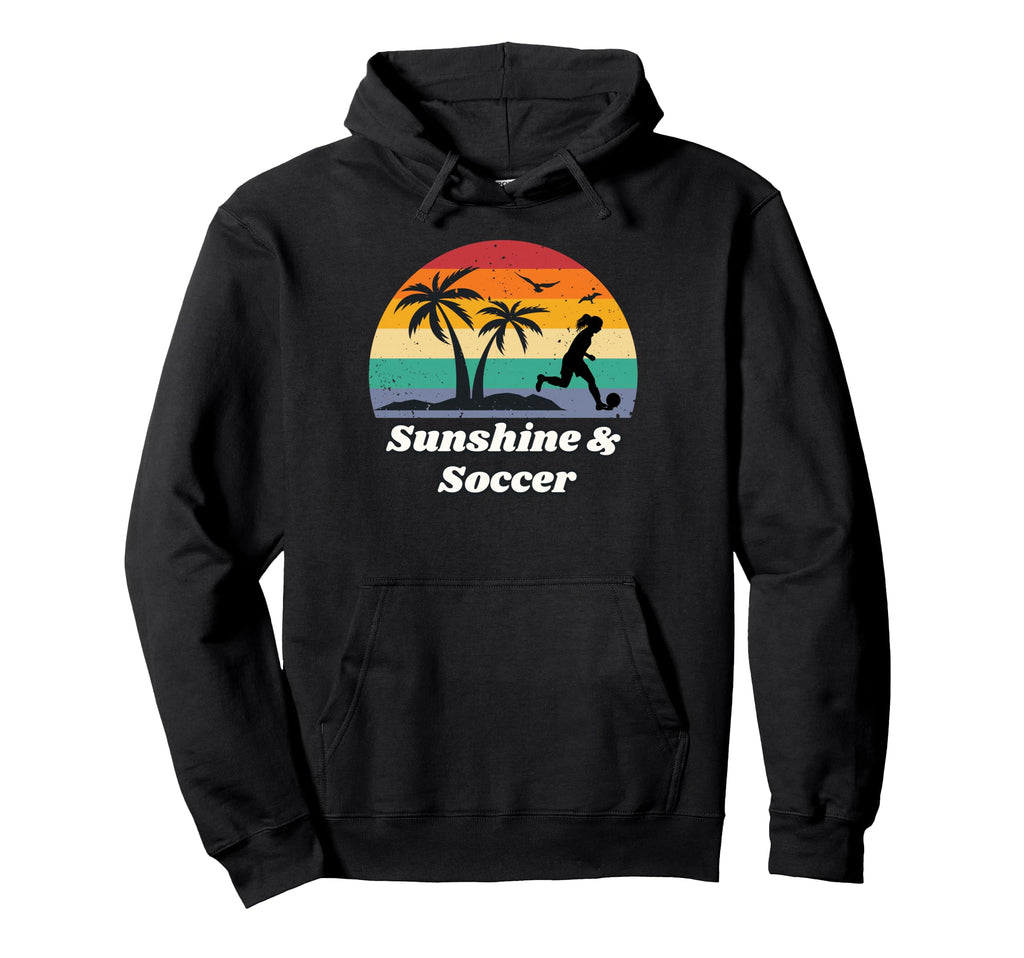 Sunshine Soccer Gear Soccer Player Soccer Hoodie - Graphic Print Men Women
