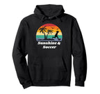 Sunshine Soccer Gear Soccer Player Soccer Hoodie - Graphic Print Men Women