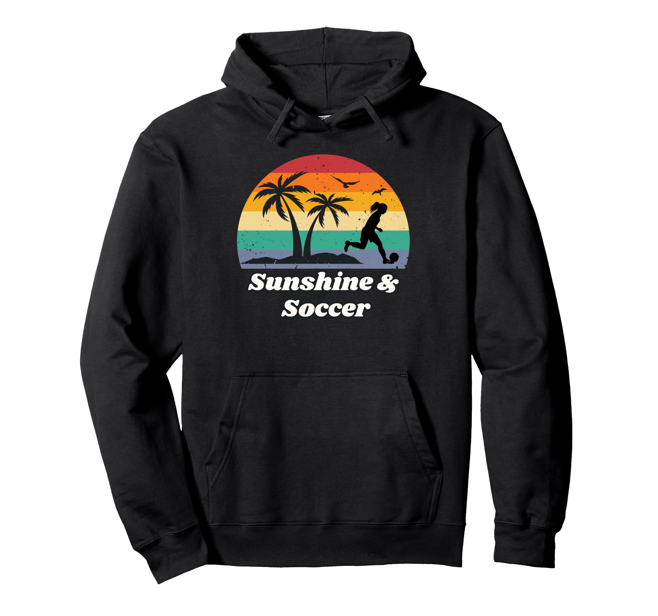Sunshine Soccer Gear Soccer Player Soccer Hoodie - Graphic Print Men Women