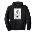 Halloween Skeleton Soccer Mom Tarot Card Hoodie - Unique Graphic Men Women