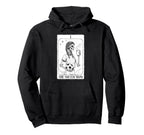 Halloween Skeleton Soccer Mom Tarot Card Hoodie - Unique Graphic Men Women
