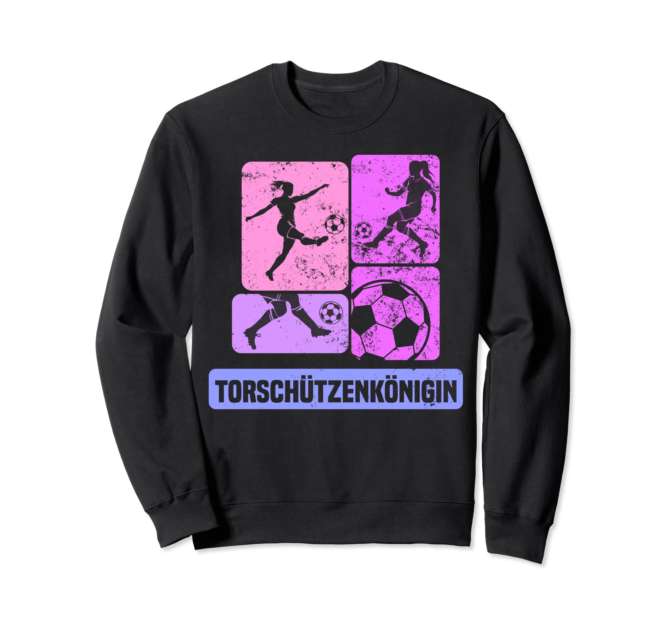 Soccer Team Outfit Players Fans Sweatshirt - Minimalist Print for Adults