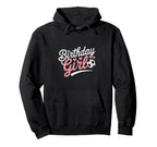 Birthday Soccer Hearts Fun Celebration Hoodie - Minimalist Print Men Women