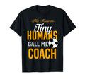 Soccer Coach My Favorite Tiny Humans T-Shirt - Trendy Graphic Men Women