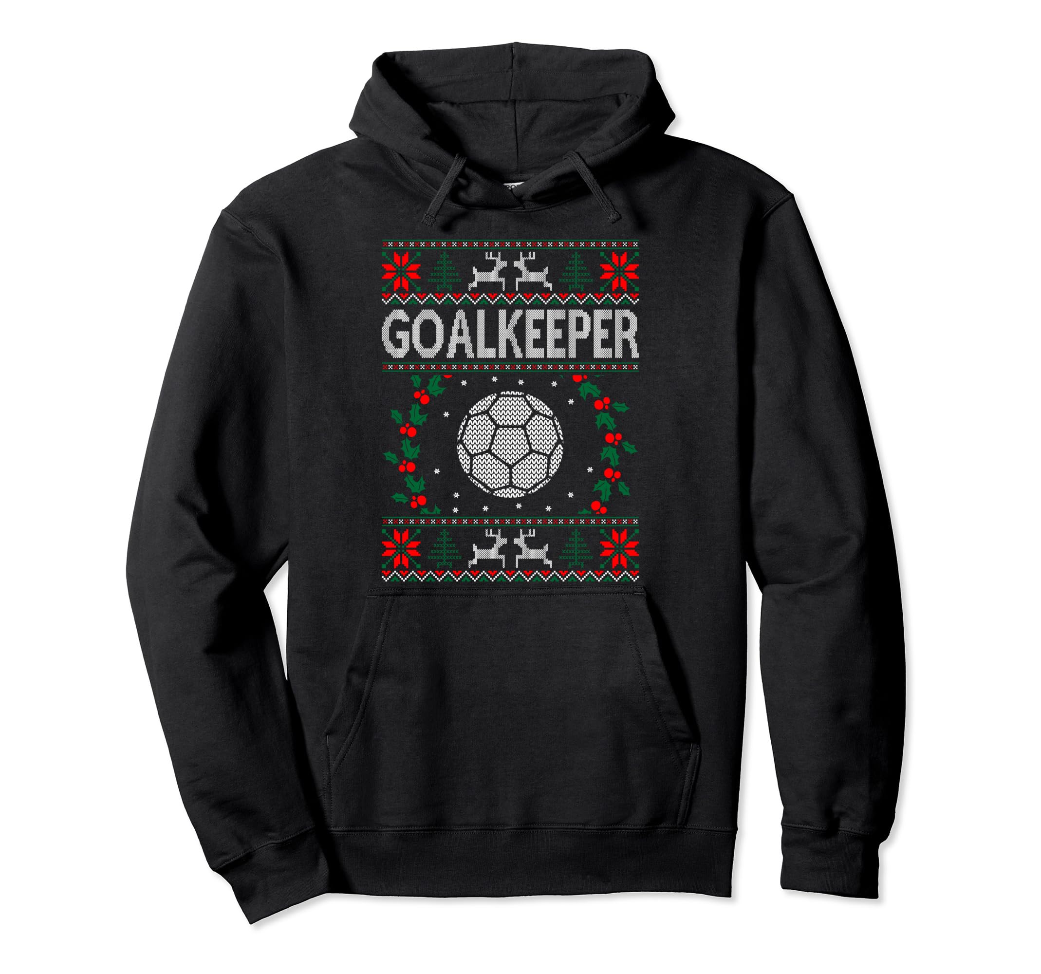 Goalkeeper Handball Sports Ugly Gift Hoodie - Trendy Graphic for Adults