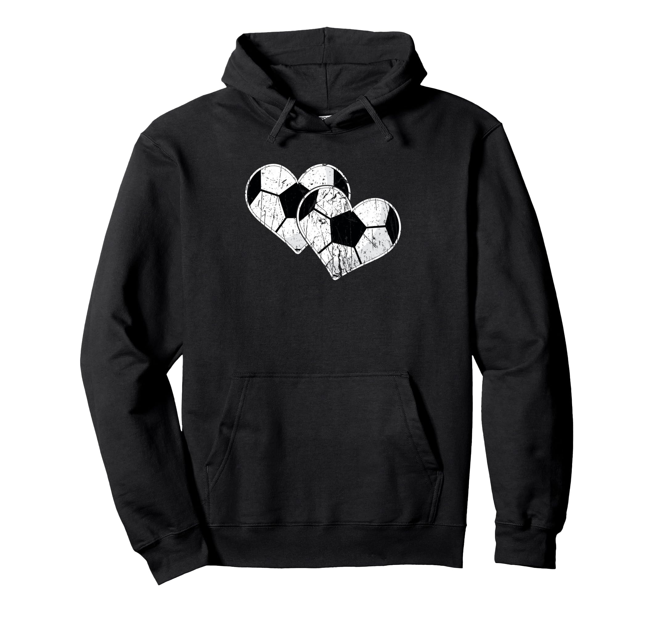 Soccer Heart Passion Sports Fan Hoodie - Novelty Apparel Unisex