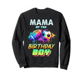 Mama Birthday Football Soccer Sweatshirt - Aesthetic Graphic for Adults