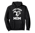 Loud Proud Mom Soccer Hockey Hoodie - Casual Everyday Wear for Adults