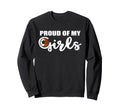 Proud My Funny Soccer Basketball Mom Sweatshirt - Streetwear Style Unisex