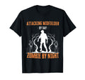Attacking Midfielder Day Zombie T-Shirt - Casual Everyday Wear for Adults