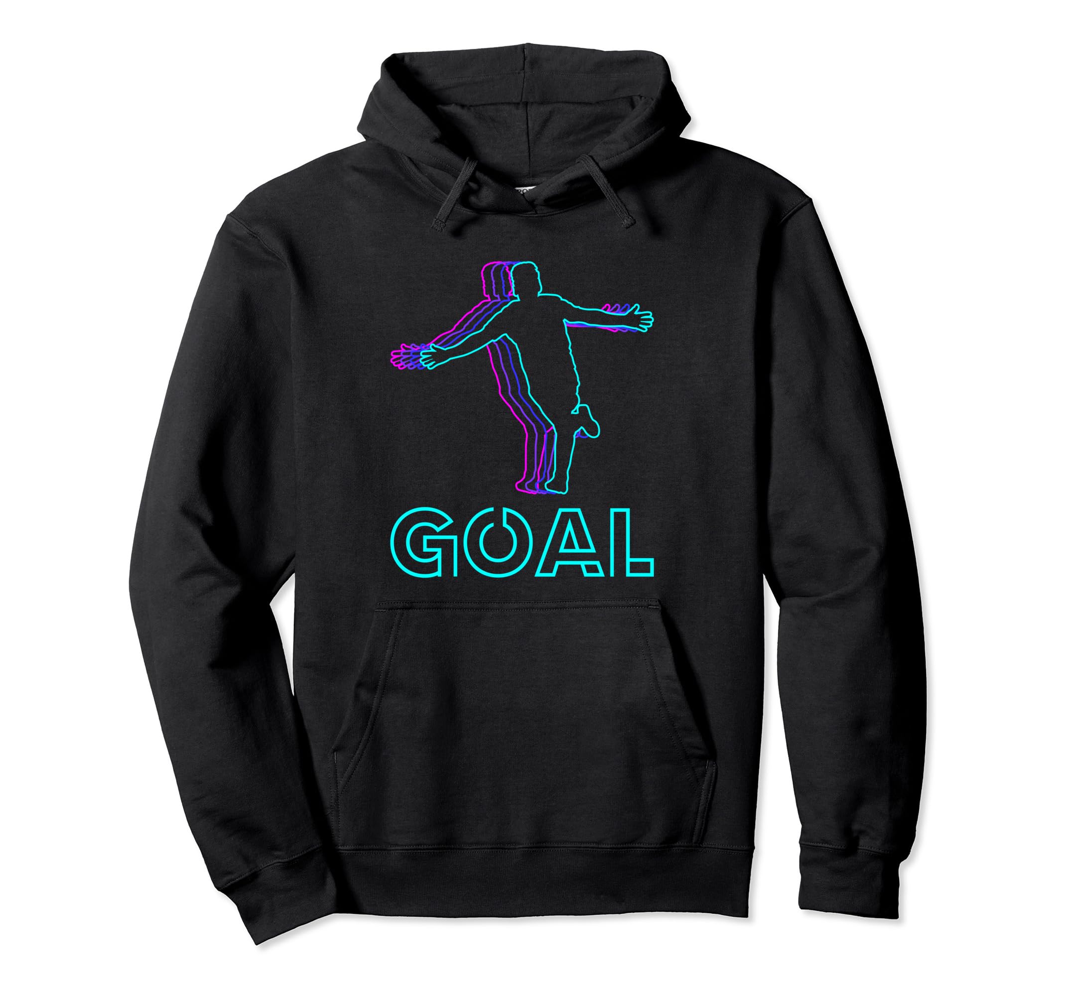 Soccer Goal Celebration Hoodie - Fun Novelty Design Men Women