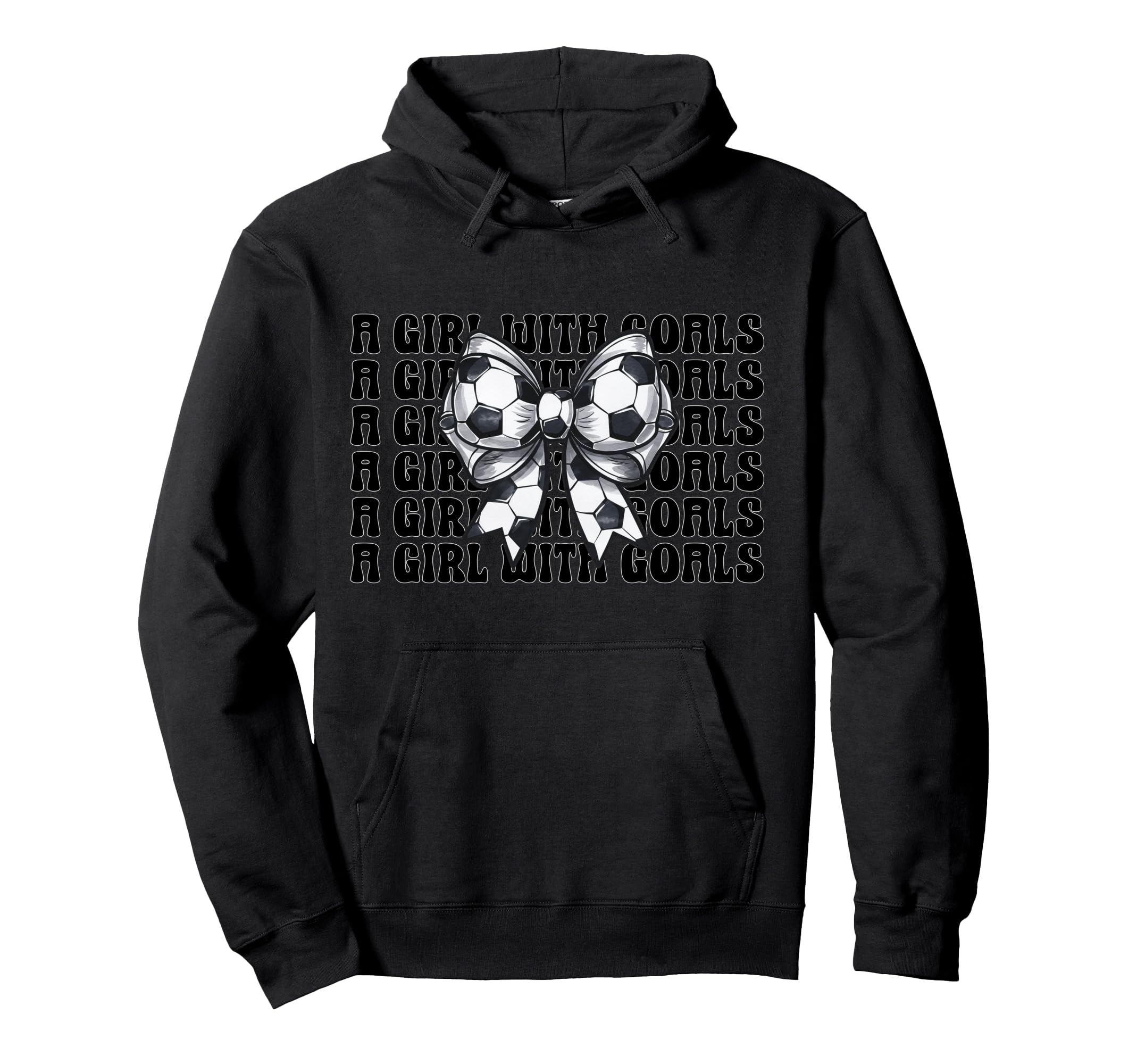 Soccer Goals Hoodie - Aesthetic Graphic for Adults
