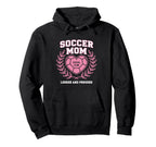 Soccer Mom Social Club Heart Sideline Hoodie - Aesthetic Graphic Men Women