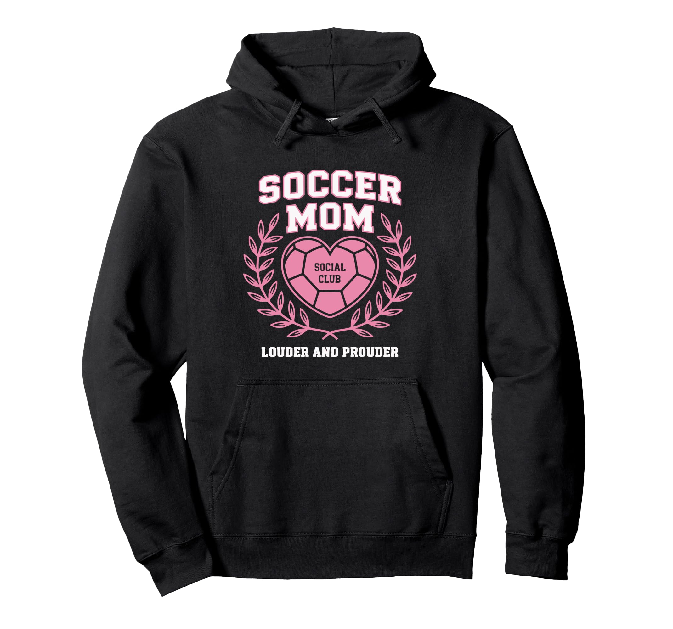 Soccer Mom Social Club Heart Sideline Hoodie - Aesthetic Graphic Men Women