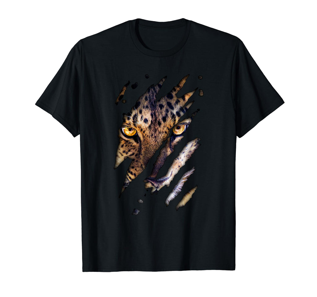 Leopard Cheetah Safari Zoo Animal T-Shirt - Graphic Print Men Women