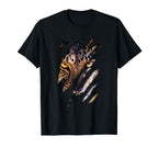 Leopard Cheetah Safari Zoo Animal T-Shirt - Graphic Print Men Women