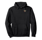 Soccer Player Heart Soccer Heart Hoodie - Casual Everyday Wear Men Women