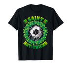 Saint Hat Trick Soccer Ball Net T-Shirt - Casual Everyday Wear Unisex