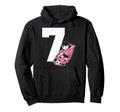 7 Soccer Birthday Gift Soccer Fan Hoodie - Casual Everyday Wear Men Women